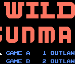 Title Screen - Wild Gunman