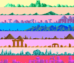 Stages - Space Harrier 2