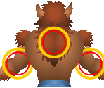 Werewolf - Hole In The Wall: Twisted Figures