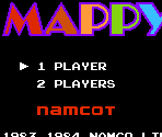 Title Screen - Mappy (JPN)