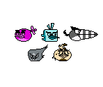 Other Birds (Super Angry Birds NES-Style) - Angry Birds Customs