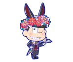 Osomatsu (Rabbit Butler) - Osomatsu-san's Casual Neet Sugoroku Journey