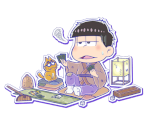 Ichimatsu (Gambler) - Motto! New Puzz Osomatsu-san: Shinpin Sotsugyou Keikaku