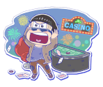 Karamatsu (Gambler) - Motto! New Puzz Osomatsu-san: Shinpin Sotsugyou Keikaku