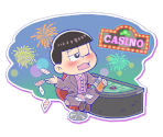 Todomatsu (Gambler) - Motto! New Puzz Osomatsu-san: Shinpin Sotsugyou Keikaku