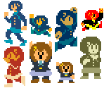 Yui Hirasawa (Super Mario Bros. NES-Style) - K-On! Customs