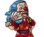 #3052 - Buggy - Flashily Enjoying the Festival - One Piece: Treasure Cruise