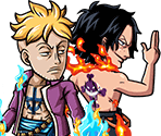 #2831 - Marco & Ace - Dual Flames of the Whitebeard Pirates - One Piece: Treasure Cruise