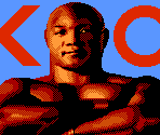 Title Screen - George Foreman's KO Boxing
