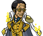 #3410 - Kizaru - A Light Shining Over Absolute Justice - One Piece: Treasure Cruise