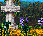 Pumpkin and Lilac Fields - Shantae: Risky's Revenge