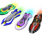Extreme Gear Daily Collectible Items - Sonic Dash