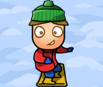 Dodge the Snowballs - Toughest Game Ever 2