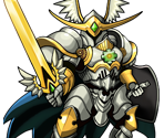 #135 (White Knight) - Puzzle & Dragons Z