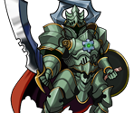 #134 (Earth Knight) - Puzzle & Dragons Z