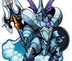 #133 (Aqua Knight) - Puzzle & Dragons Z