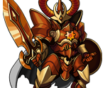 #132 (Flame Knight) - Puzzle & Dragons Z