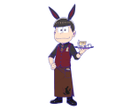 Osomatsu (Rabbit Cafe) - Osomatsu-san's Casual Neet Sugoroku Journey