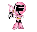 Pink Ranger - Super Mini Puzzle Heroes