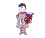 Osomatsu (Prefecture Costumes #1) - Osomatsu-san's Casual Neet Sugoroku Journey