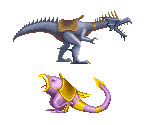 Chicken Leg & Dragon - Golden Axe