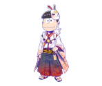 Osomatsu (Moon-Viewing Rabbits) - Osomatsu-san's Casual Neet Sugoroku Journey