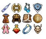 Item Icons - Dragon Quest III HD-2D Remake