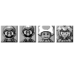 Mario, Luigi, Toad, Peach (Contra Famicom Intro-Style) - Mario Customs