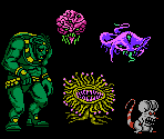 Enemies & Bosses - Final Fantasy 2 (JPN)