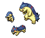 Cyndaquil, Quilava & Typhlosion - Pokémon Ranger 3: Guardian Signs