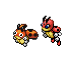 Ledyba & Ledian - Pokémon Ranger 3: Guardian Signs