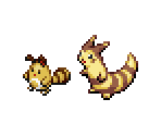 Sentret & Furret - Pokémon Ranger 3: Guardian Signs