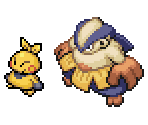 Makuhita & Hariyama - Pokémon Ranger 3: Guardian Signs