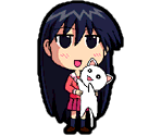 Sakaki - Azumanga Daioh Puzzle Bobble