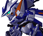Astray Blue Frame Second L - SD Gundam G Generation Overworld
