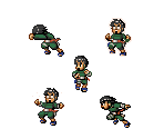 Rock Lee - Naruto RPG: Uketsugareshi Hi no Ishi (JPN)