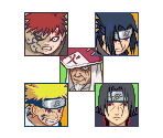Character Icons - Naruto RPG: Uketsugareshi Hi no Ishi (JPN)