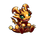 #191 (Gold Dragon) - Puzzle & Dragons Z