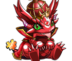 #193 (King Ruby Dragon) - Puzzle & Dragons Z