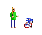 Baldi (Sonic 3-Style) - Baldi's Basics Customs
