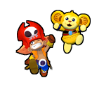 Main Character & Enemies - Zack & Wiki: Quest for Barbaros' Treasure