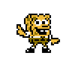 SpongeBob (Mega Man NES-Style) - SpongeBob SquarePants Customs