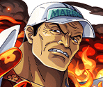 #1313 - Akainu Navy HQ Powerhouse - One Piece: Treasure Cruise