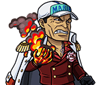 #1313 - Akainu Navy HQ Powerhouse - One Piece: Treasure Cruise