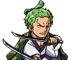 #4378 - Zorojuro - Pursurer-Slashing Two-Sword Style - One Piece: Treasure Cruise