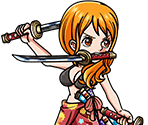 #4367 - Nami from ONE PIECE magazine - Three-Sword Style Swordswoman - One Piece: Treasure Cruise