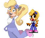 Coco Bandicoot (PS1 Era, Sonic 1-Style) - Crash Bandicoot Customs