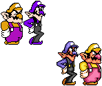 SMB3 Wario and Waluigi Bonus Game (NES and SNES) - Wario Customs