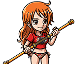 #4394 - Nami - Wave-Riding Navigator - One Piece: Treasure Cruise