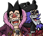 #2646 - Foxy & Wapol - The Straw Hats Victims' Support Group - One Piece: Treasure Cruise